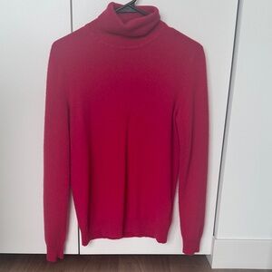 Red Turtleneck Sweater